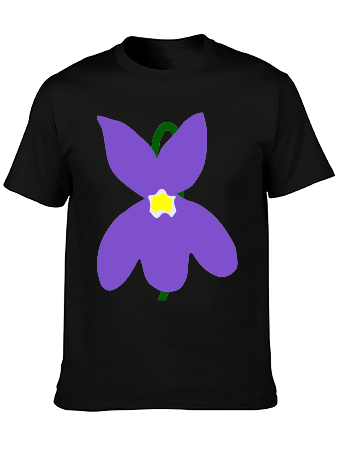 Flower Graphic T-Shirt - Soft Cotton Casual Wear