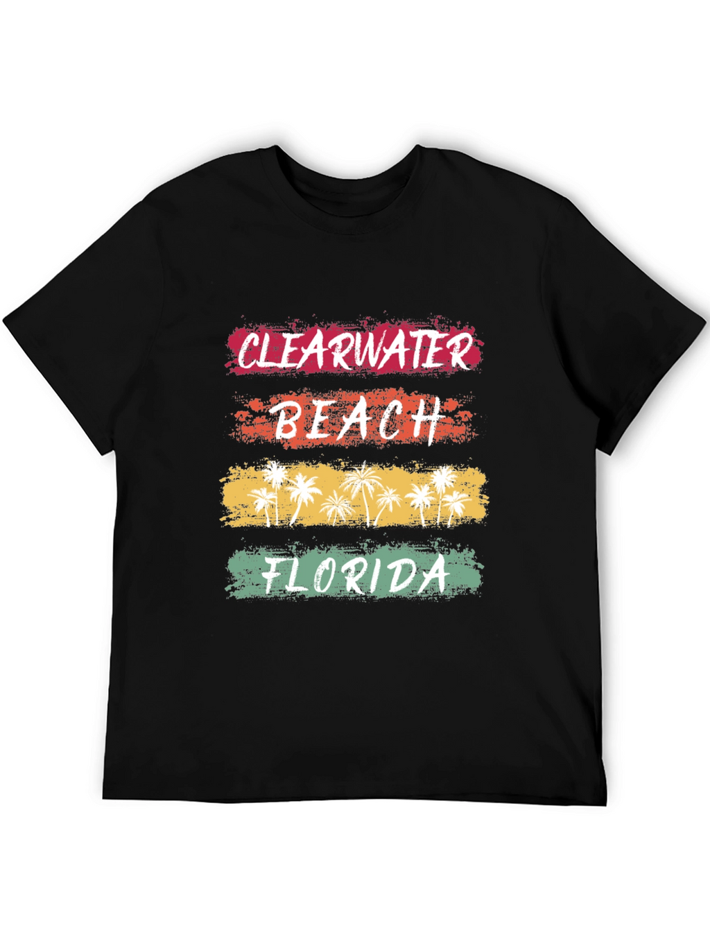 Clearwater Beach Florida Retro T-Shirt