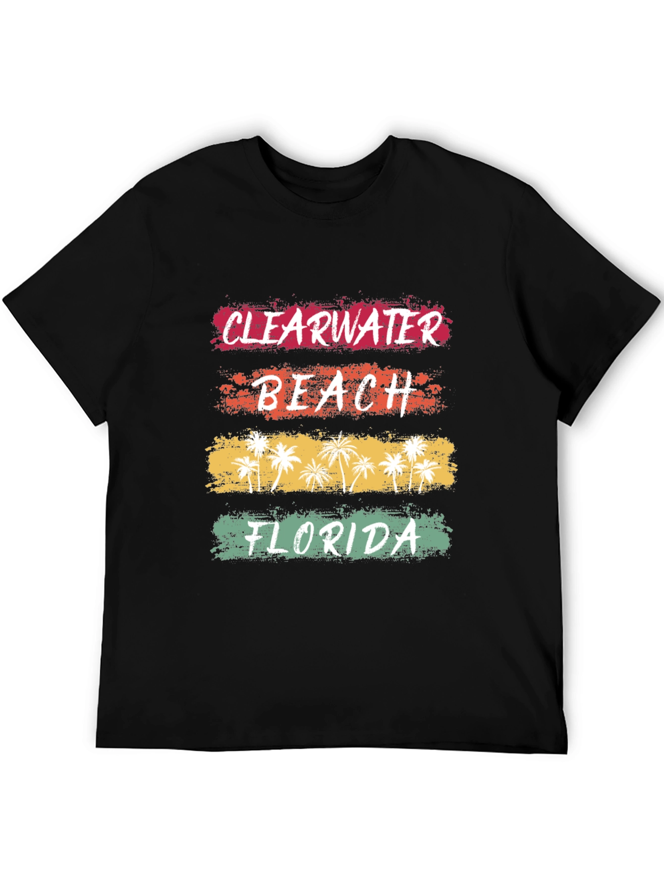 Clearwater Beach Florida Retro T-Shirt
