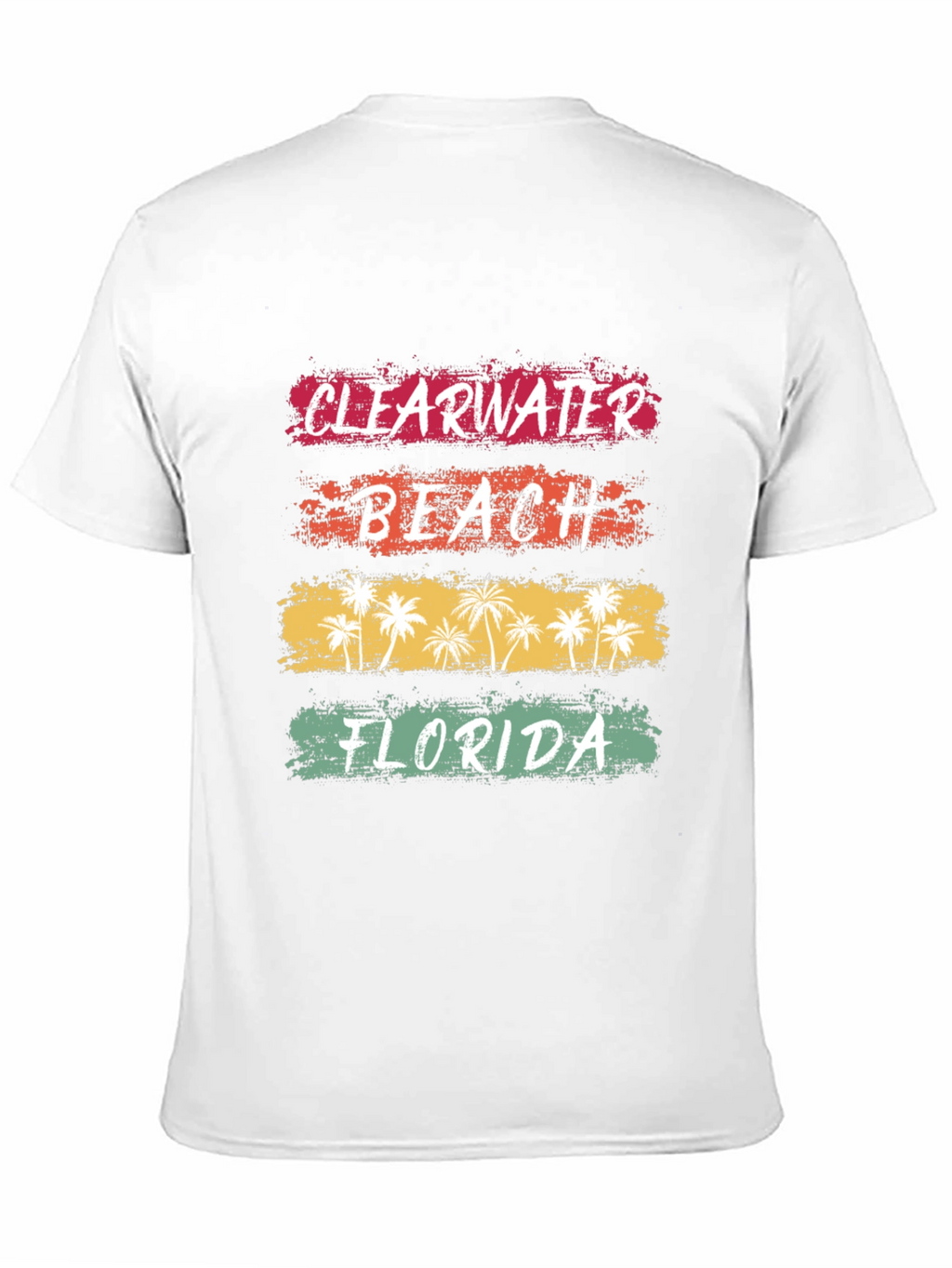 Clearwater Beach Florida Retro T-Shirt
