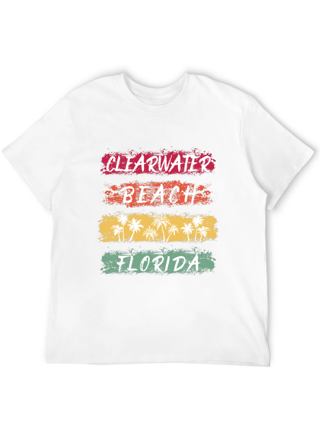 Clearwater Beach Florida Retro T-Shirt