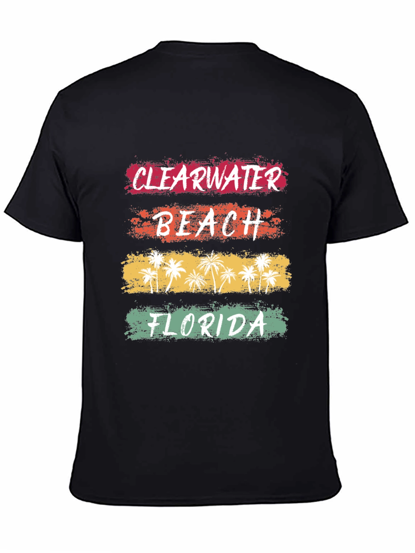Clearwater Beach Florida Retro T-Shirt