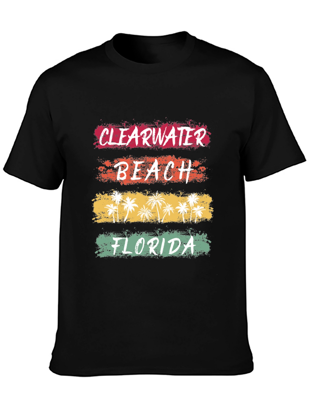Clearwater Beach Florida Retro T-Shirt