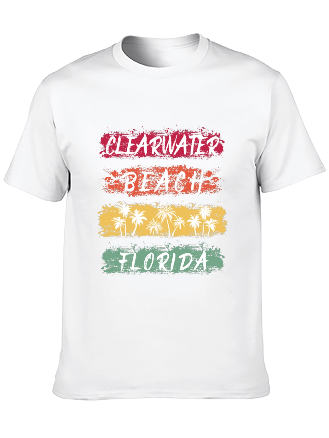 Clearwater Beach Florida Retro T-Shirt