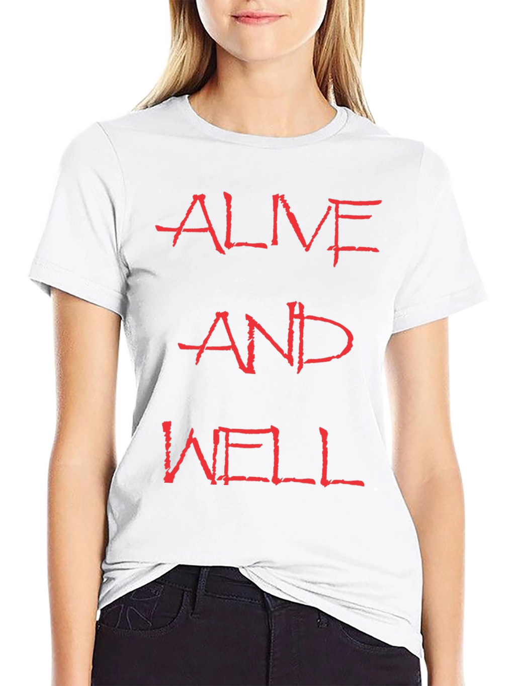 Alive and Well Graphic Tee - Bold Statement T-Shirt
