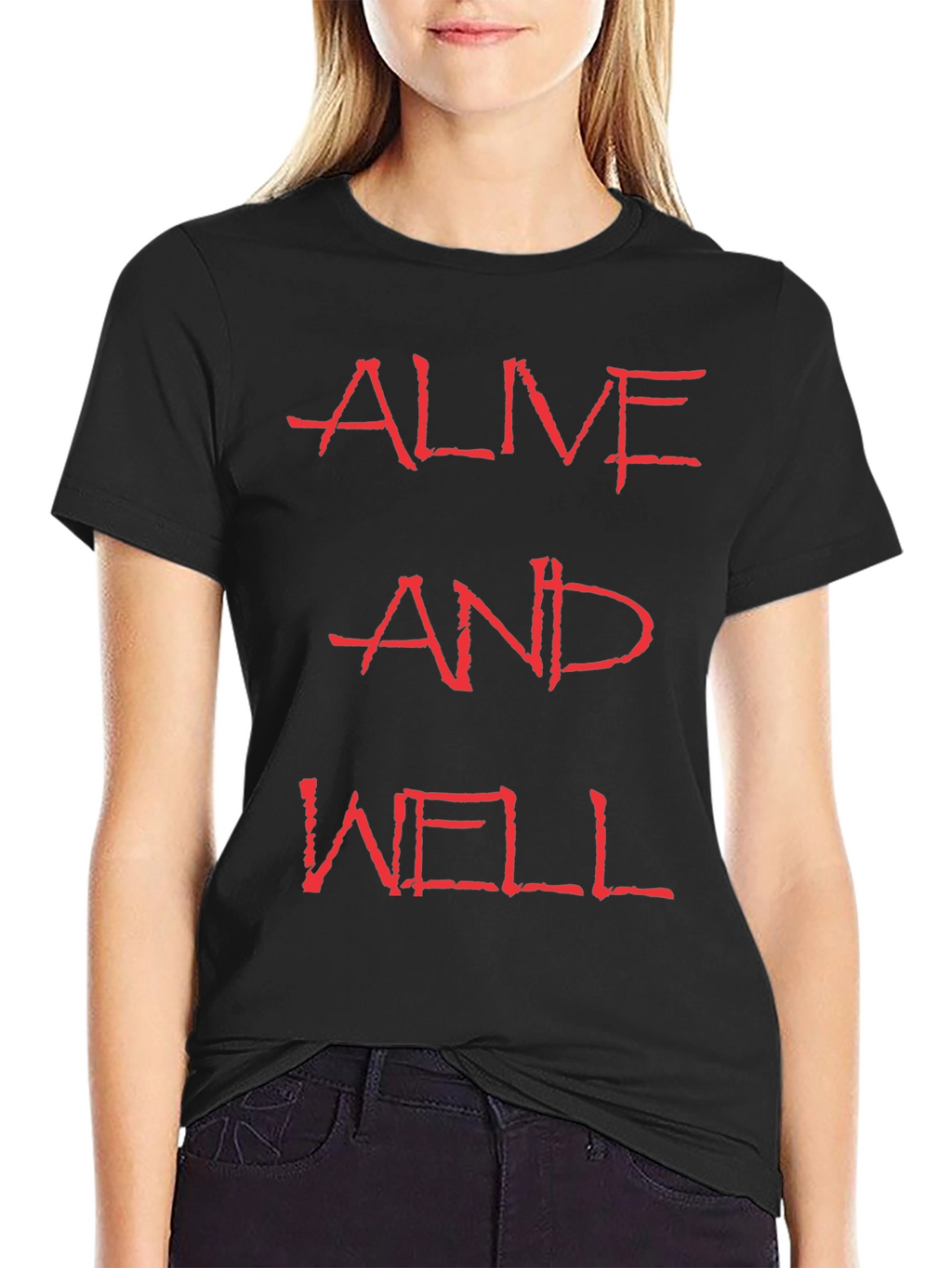 Alive and Well Graphic Tee - Bold Statement T-Shirt