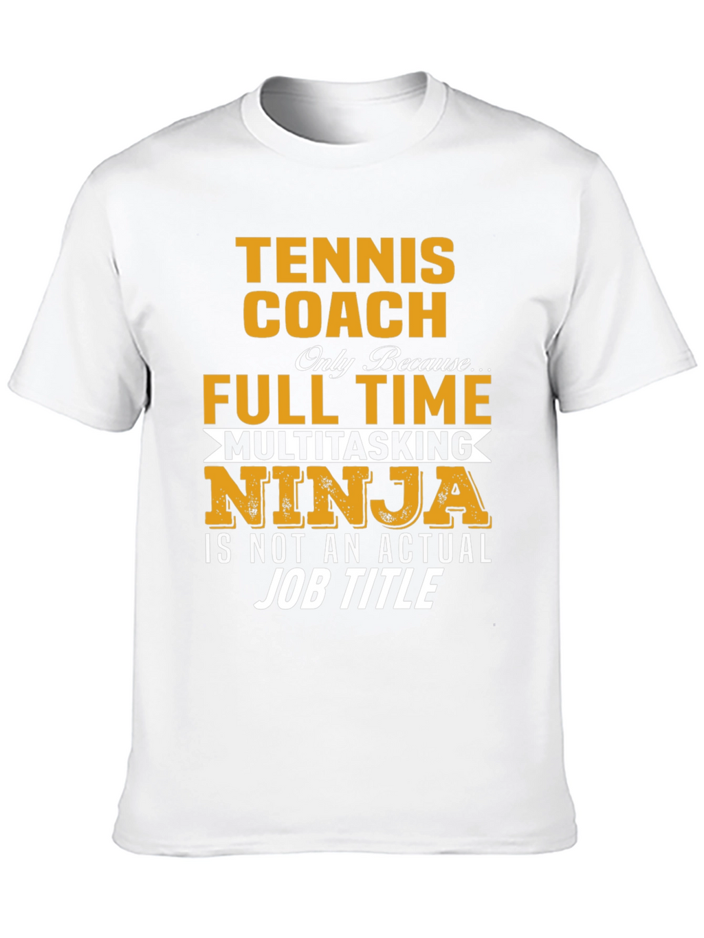 Tennis Coach Multitasking Ninja T-Shirt