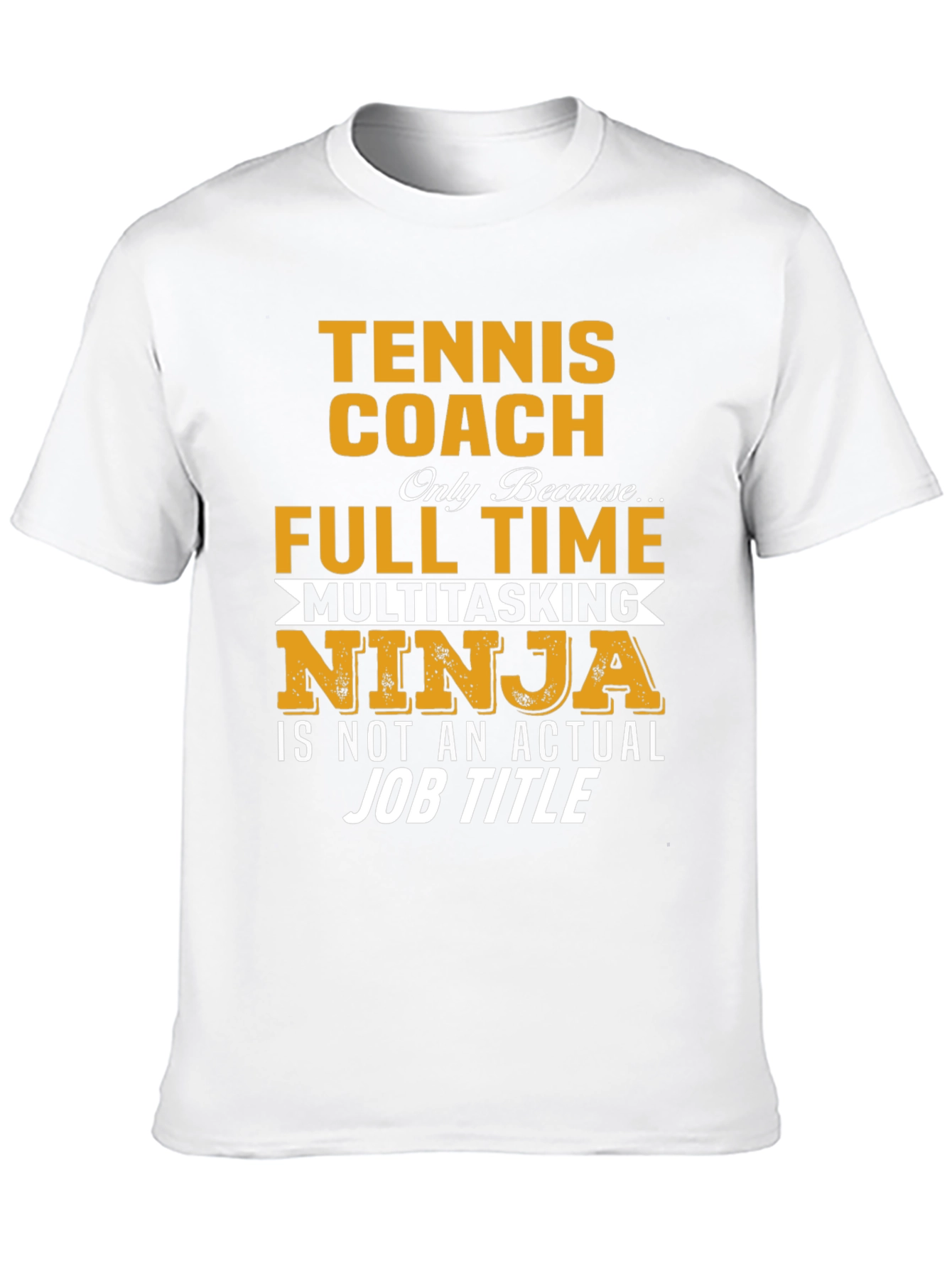Tennis Coach Multitasking Ninja T-Shirt