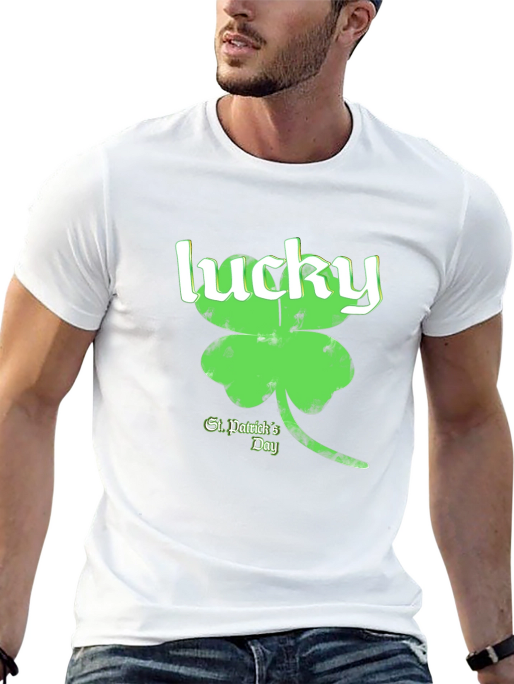 Lucky St. Patricks Day Graphic Tee