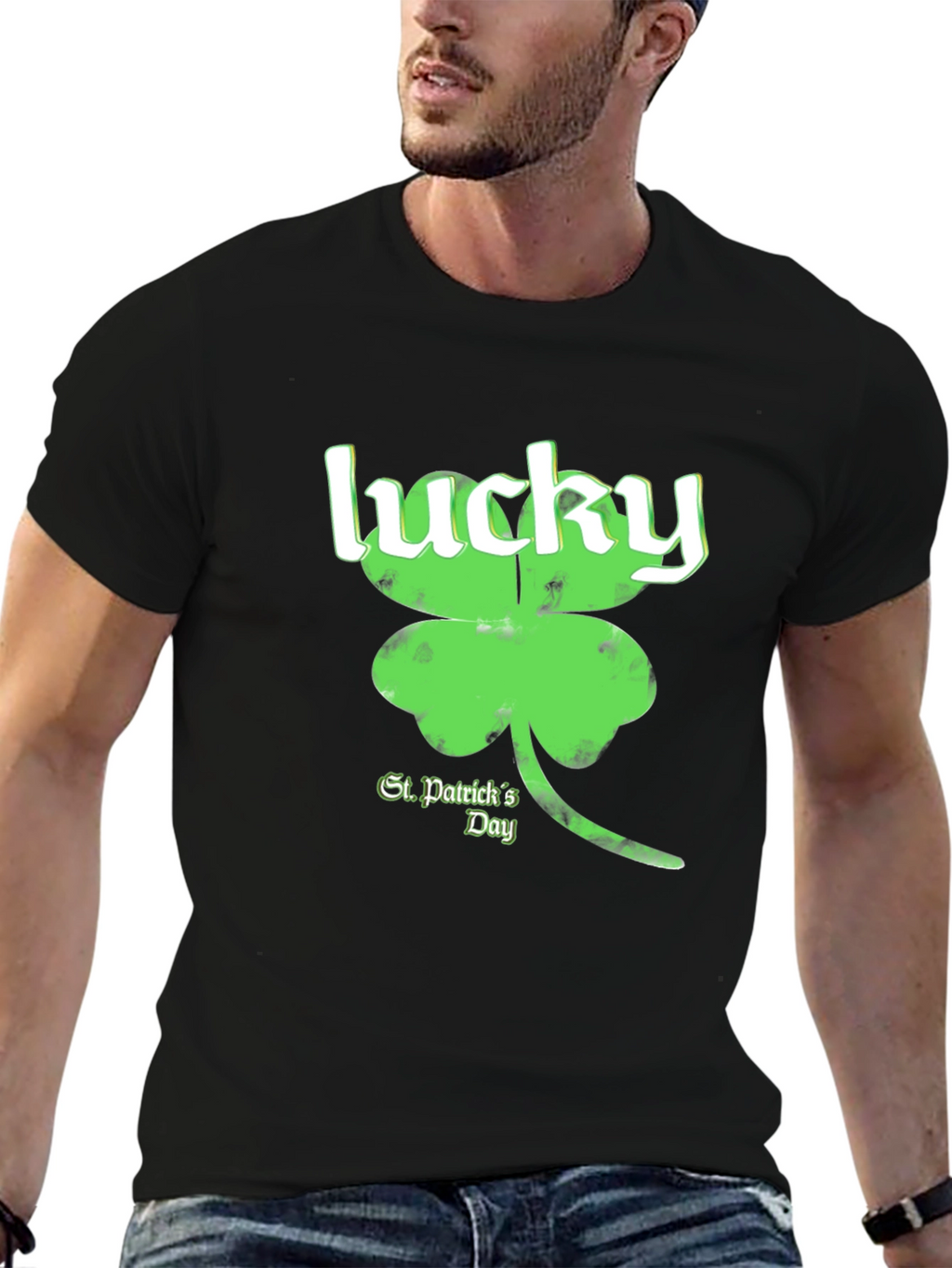 Lucky St. Patricks Day Graphic Tee