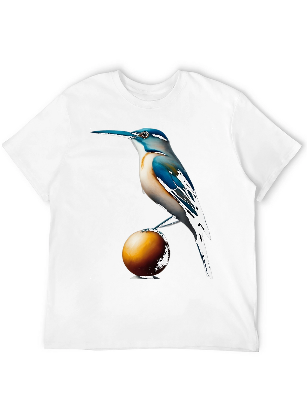 Bird on Ball Graphic Tee - Casual Comfort