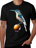 Bird on Ball Graphic Tee - Casual Comfort
