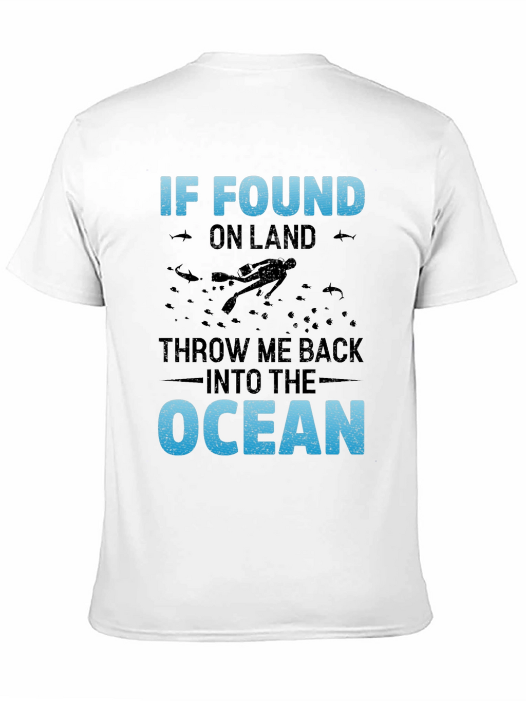 Ocean Lover T-Shirt - Diver Graphic Tee