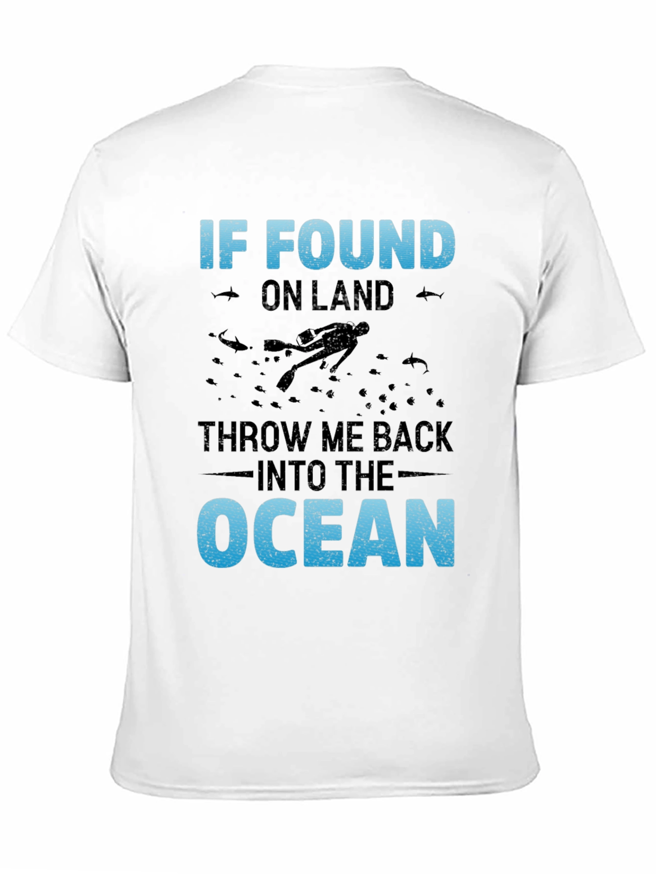 Ocean Lover T-Shirt - Diver Graphic Tee