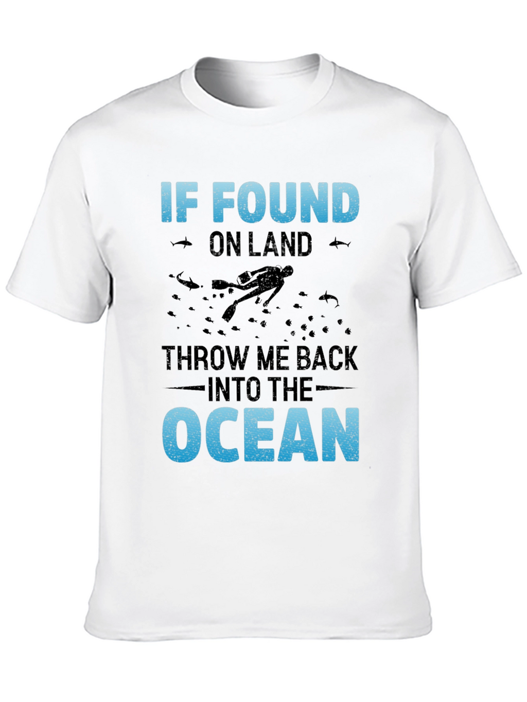 Ocean Lover T-Shirt - Diver Graphic Tee