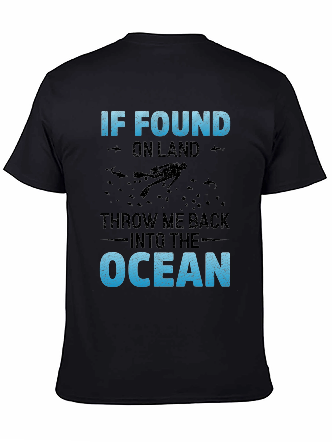 Ocean Lover T-Shirt - Diver Graphic Tee