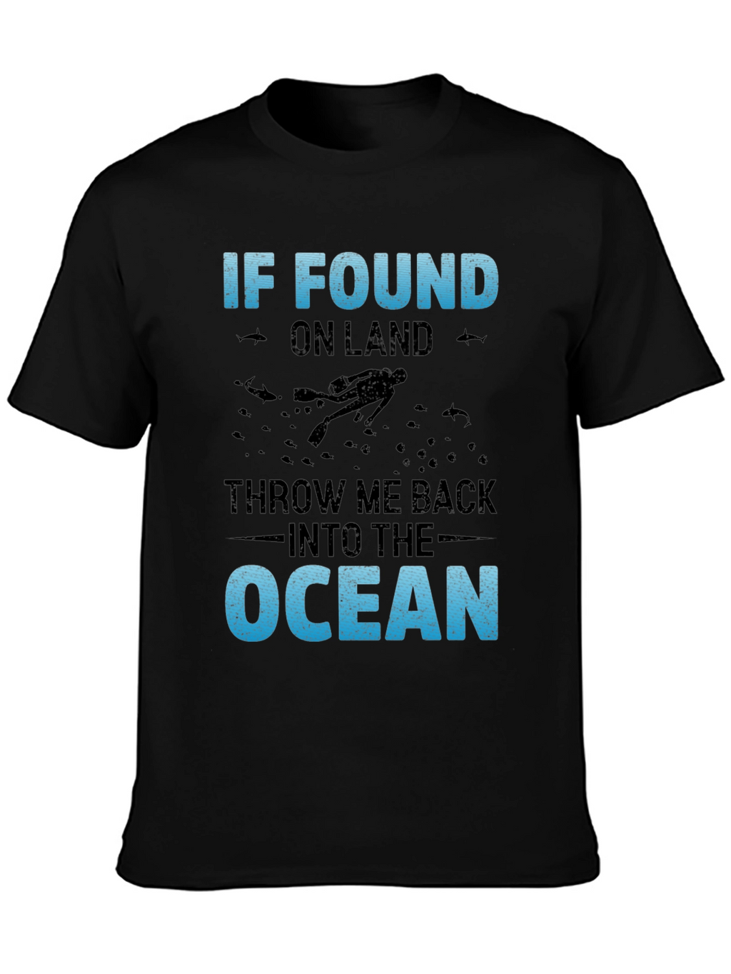 Ocean Lover T-Shirt - Diver Graphic Tee