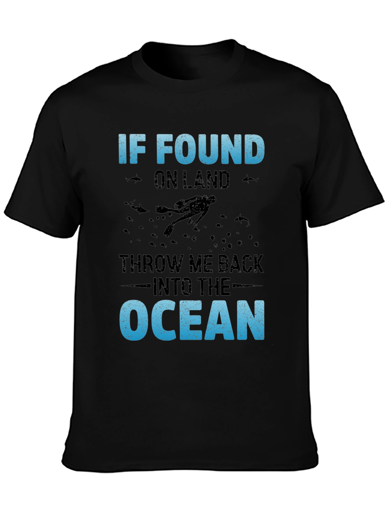 Ocean Lover T-Shirt - Diver Graphic Tee