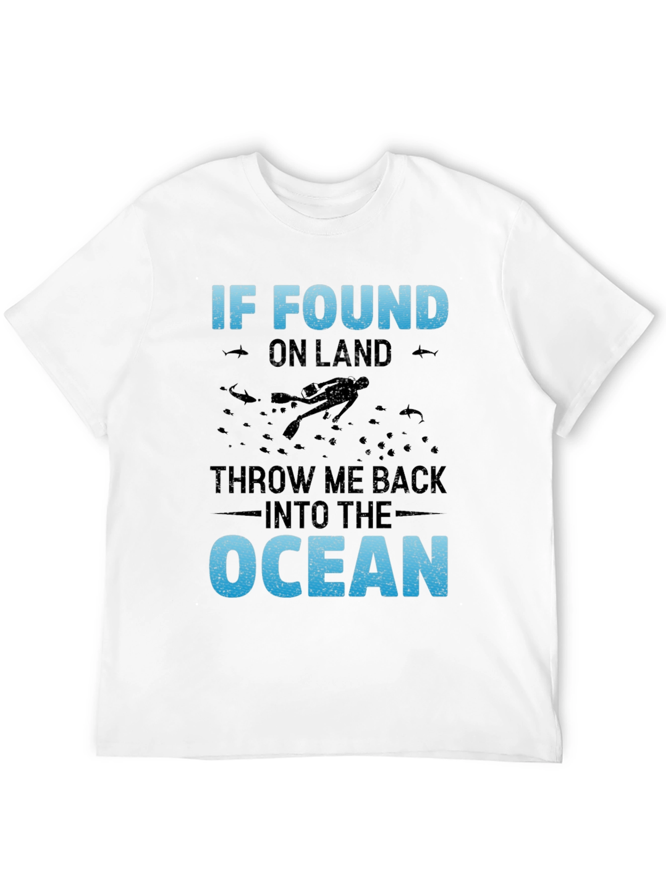 Ocean Lover T-Shirt - Diver Graphic Tee