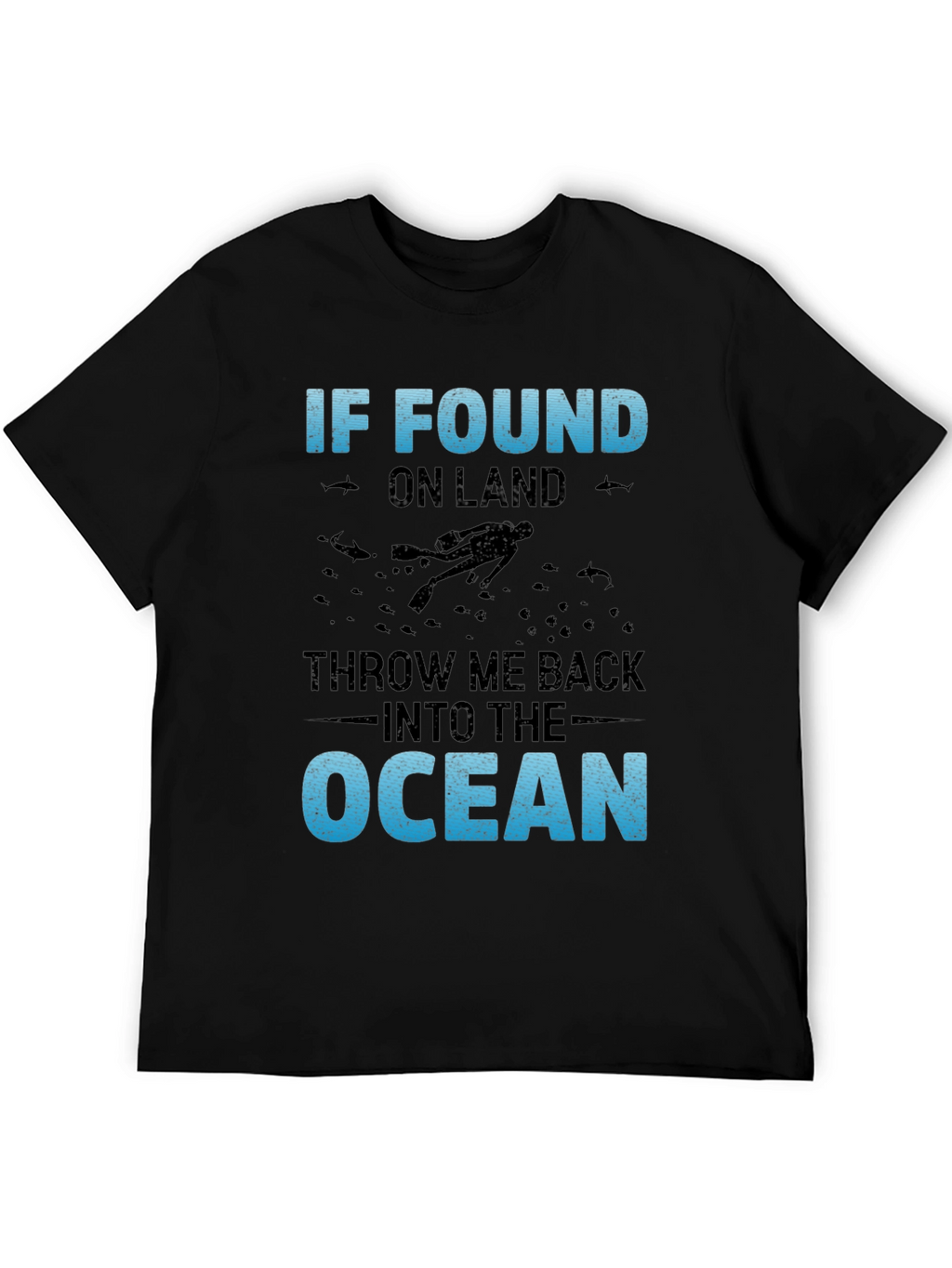 Ocean Lover T-Shirt - Diver Graphic Tee