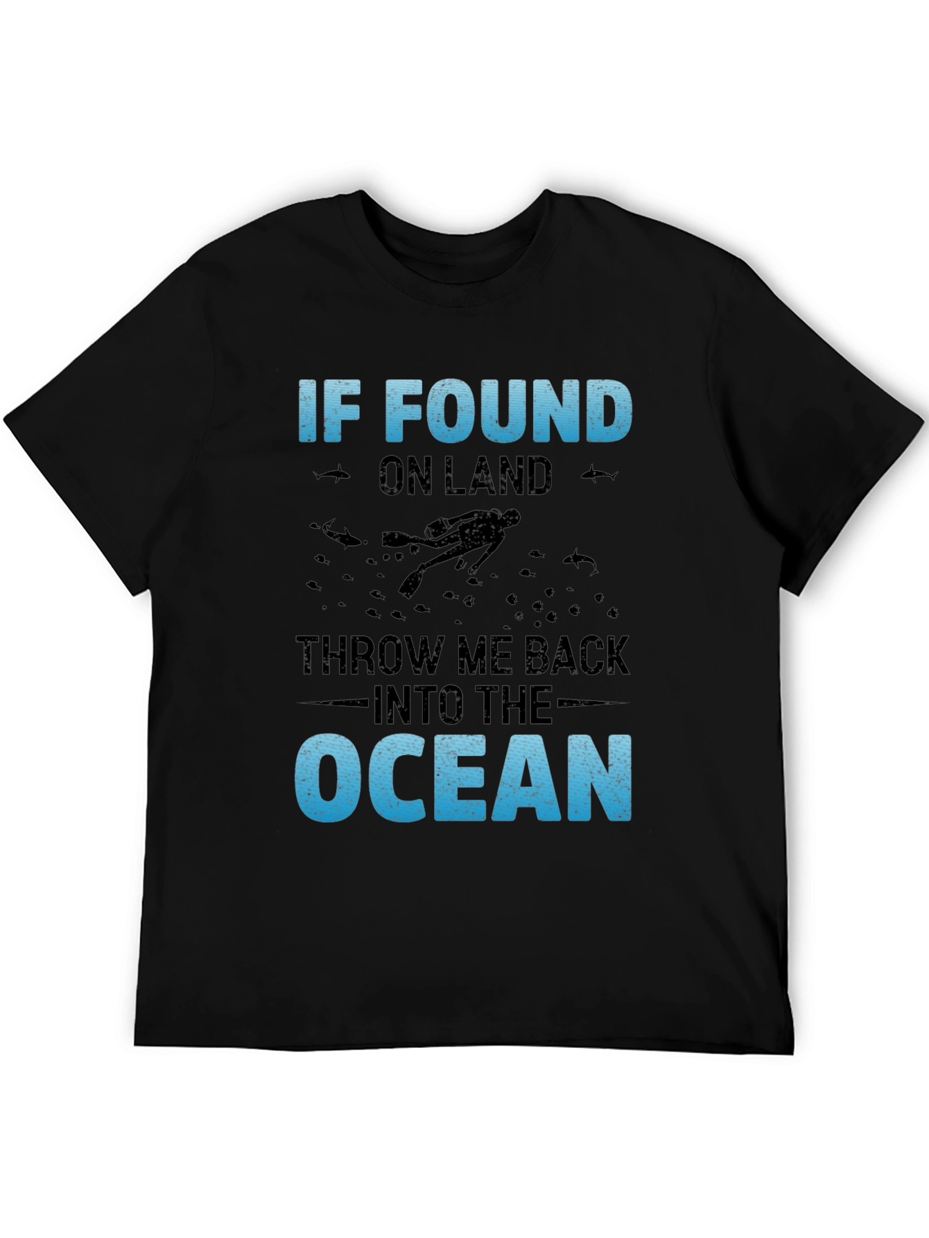 Ocean Lover T-Shirt - Diver Graphic Tee