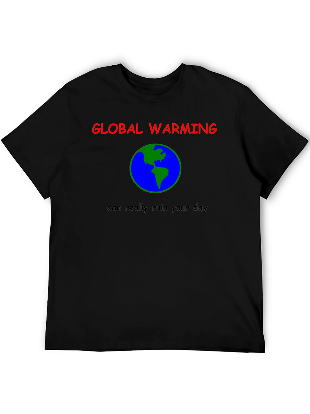 Global Warming T-Shirt - Earth Graphic Tee