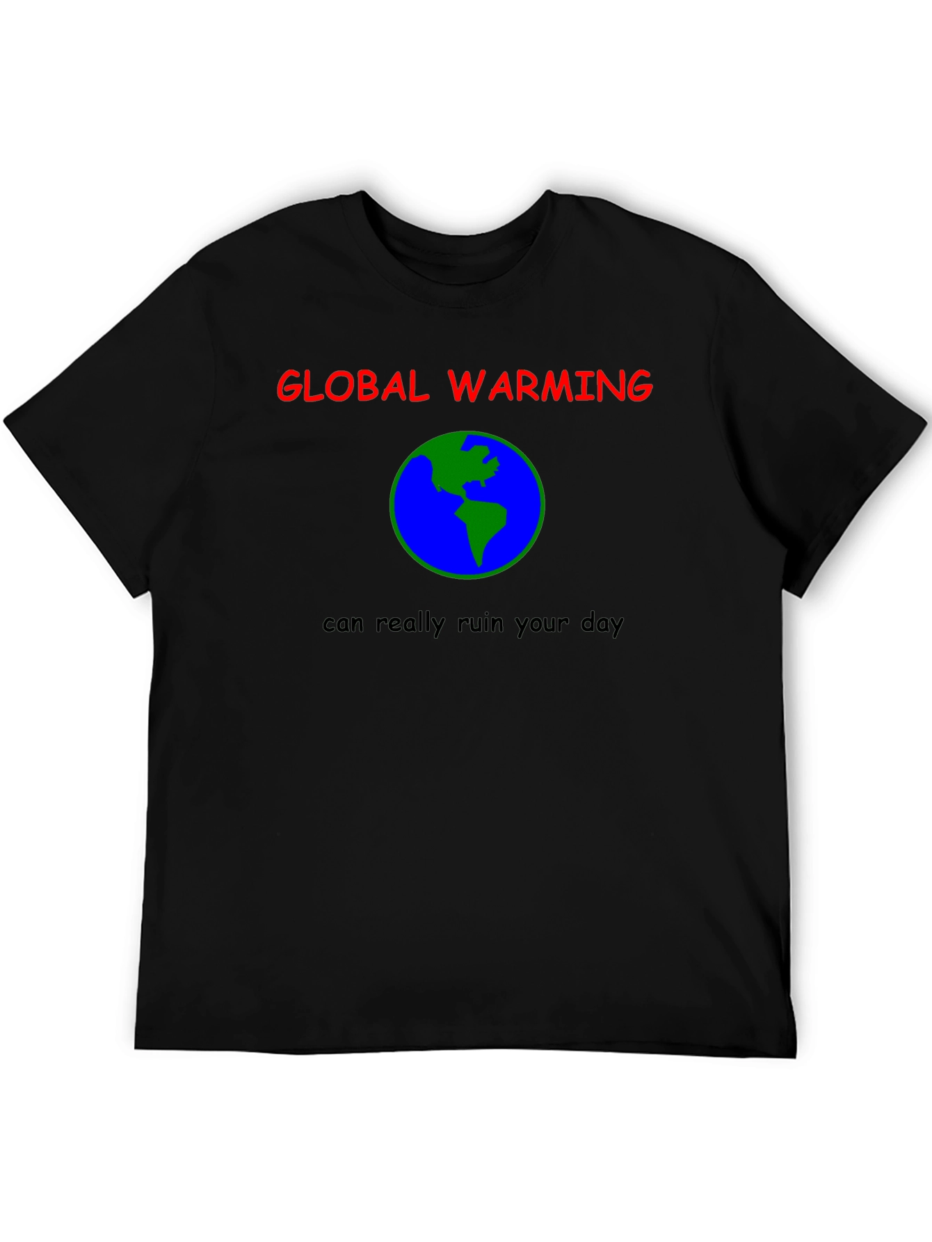 Global Warming T-Shirt - Earth Graphic Tee