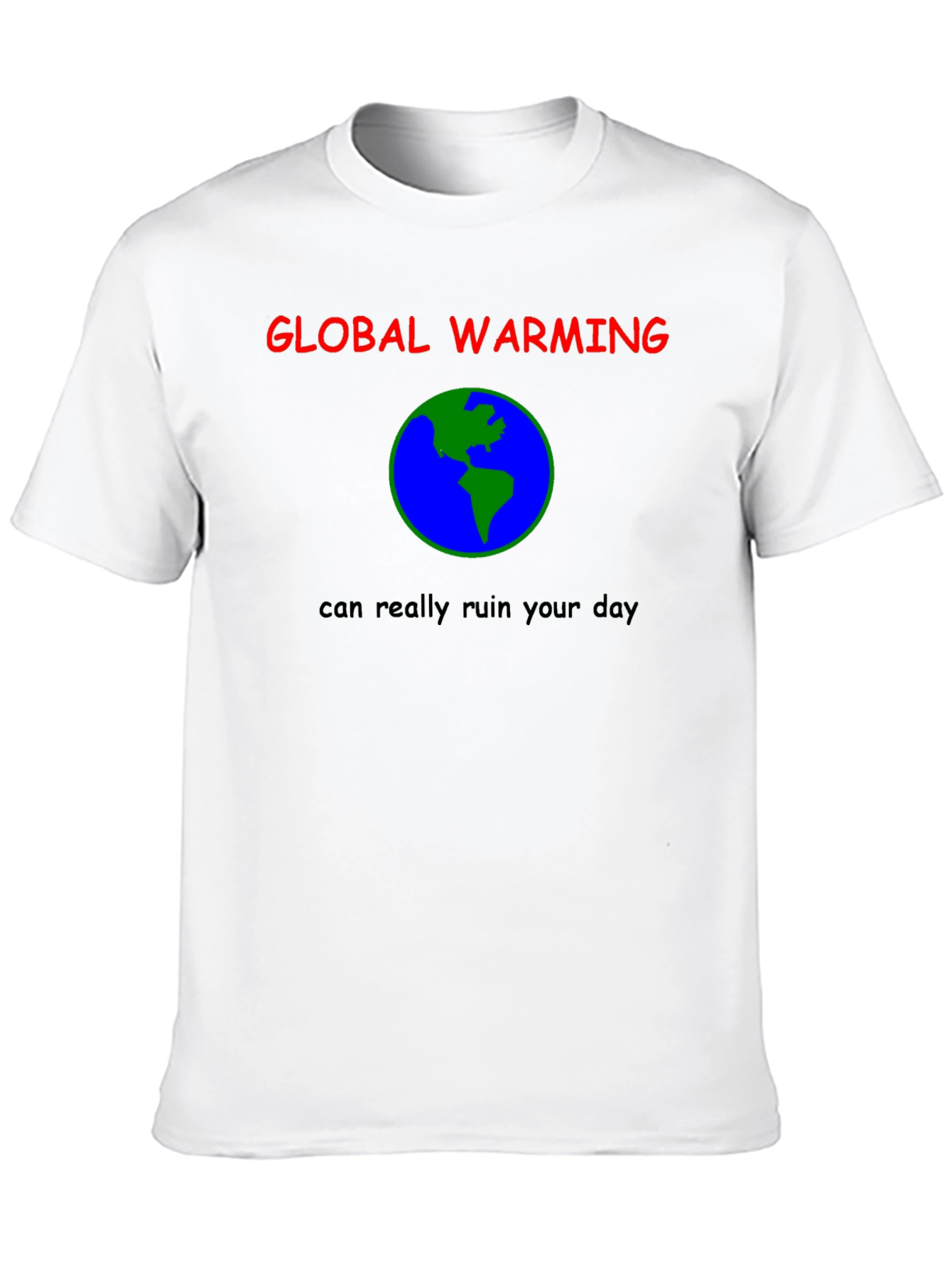 Global Warming T-Shirt - Earth Graphic Tee