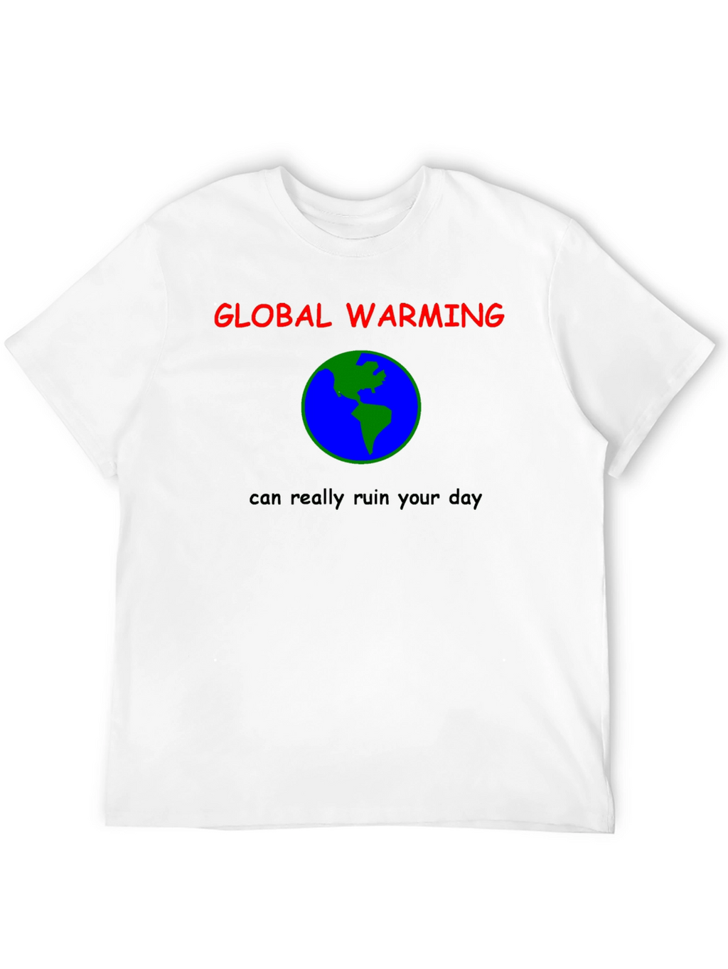 Global Warming T-Shirt - Earth Graphic Tee