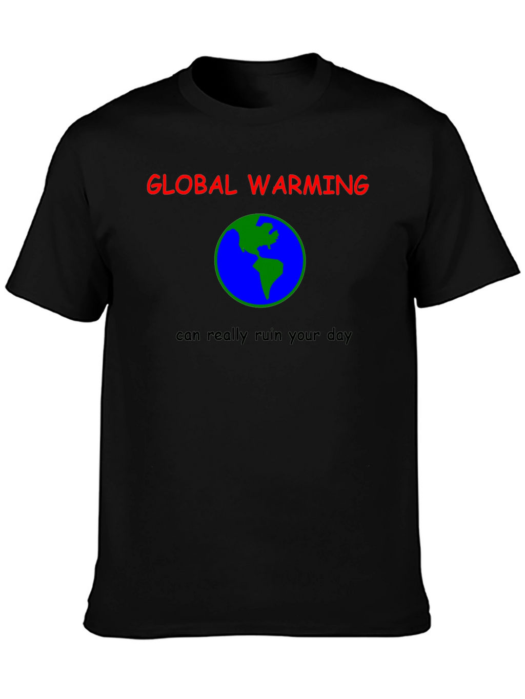 Global Warming T-Shirt - Earth Graphic Tee