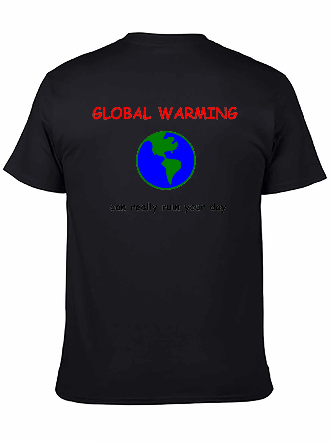 Global Warming T-Shirt - Earth Graphic Tee