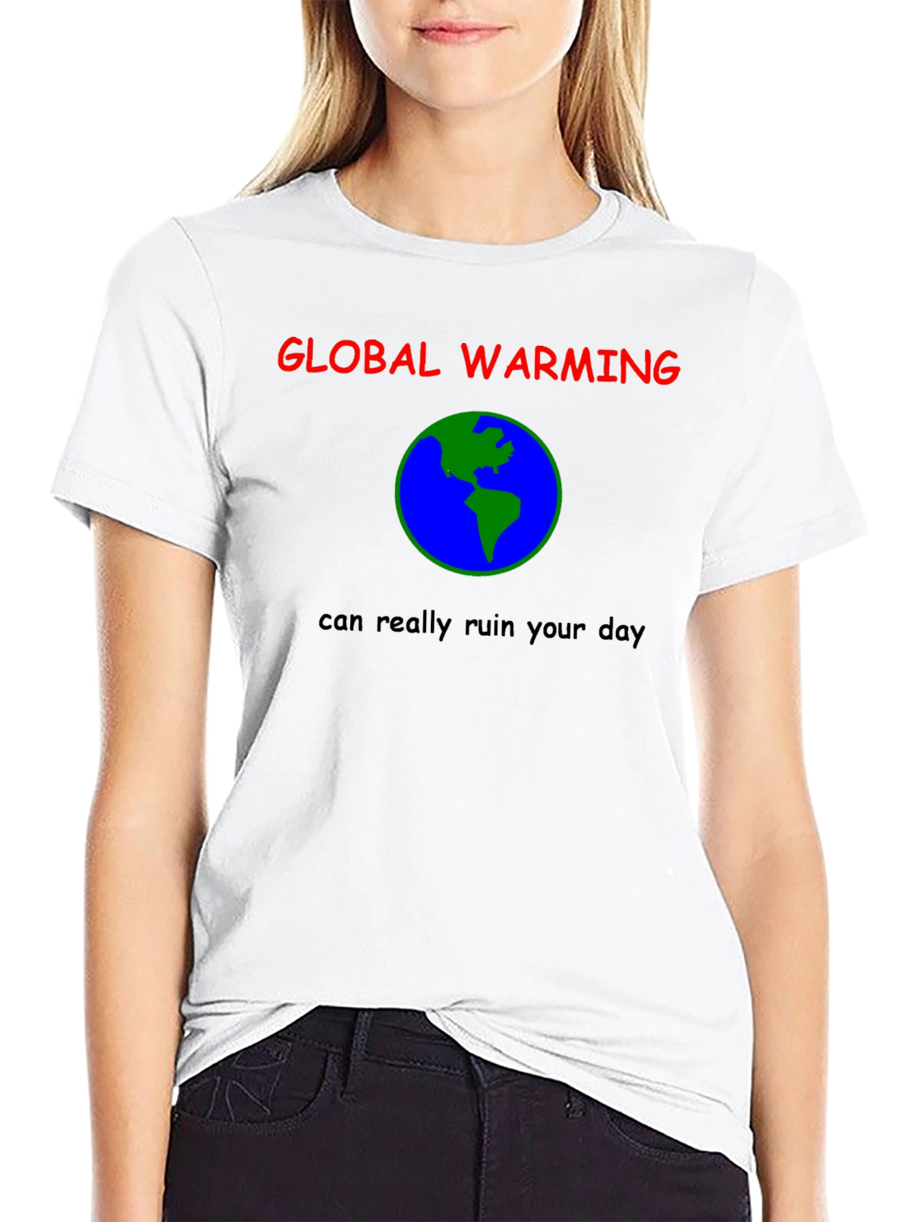 Global Warming T-Shirt - Earth Graphic Tee