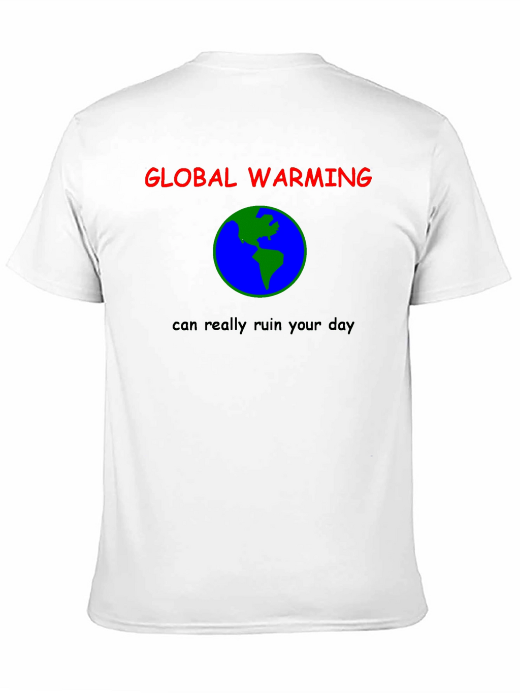 Global Warming T-Shirt - Earth Graphic Tee