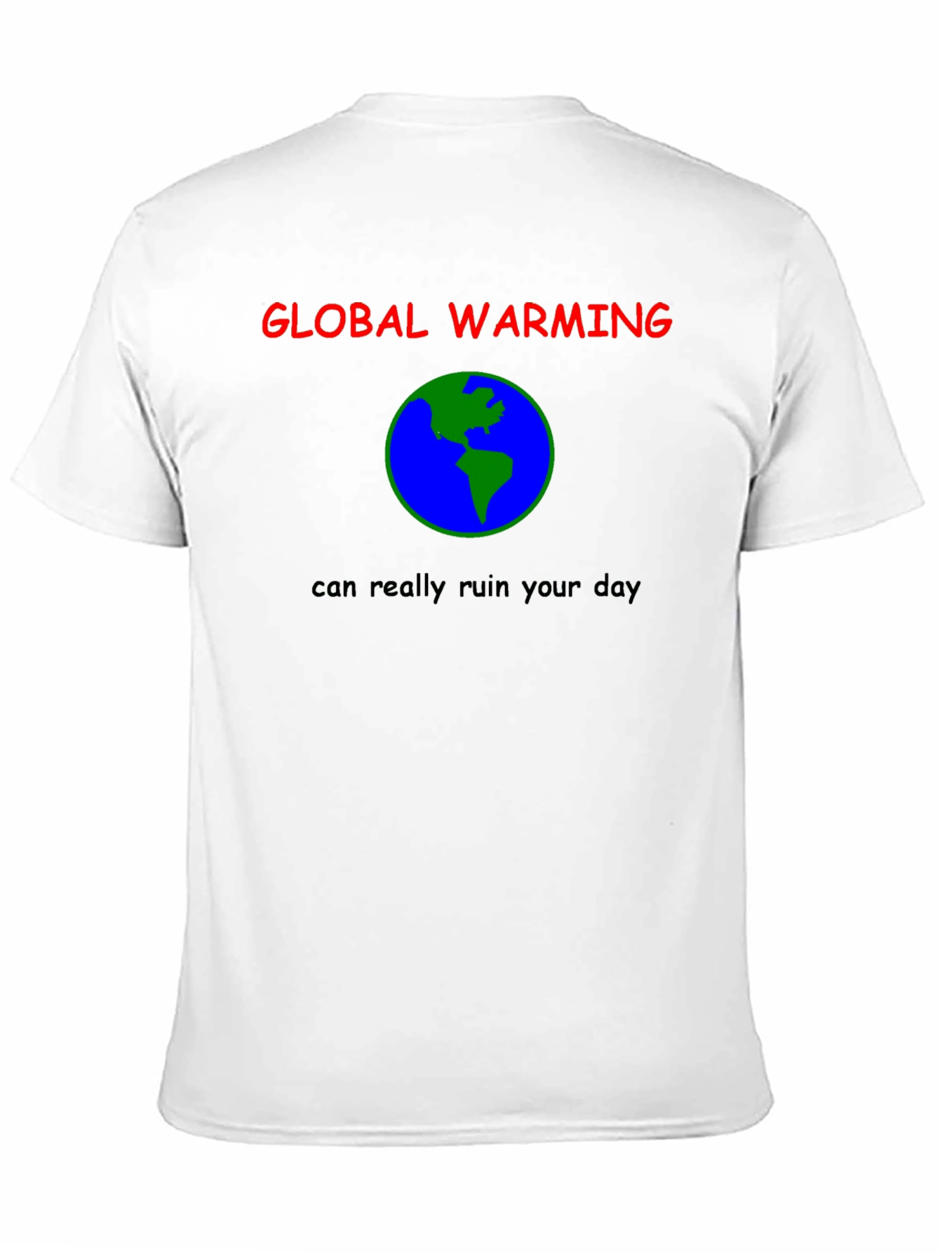 Global Warming T-Shirt - Earth Graphic Tee