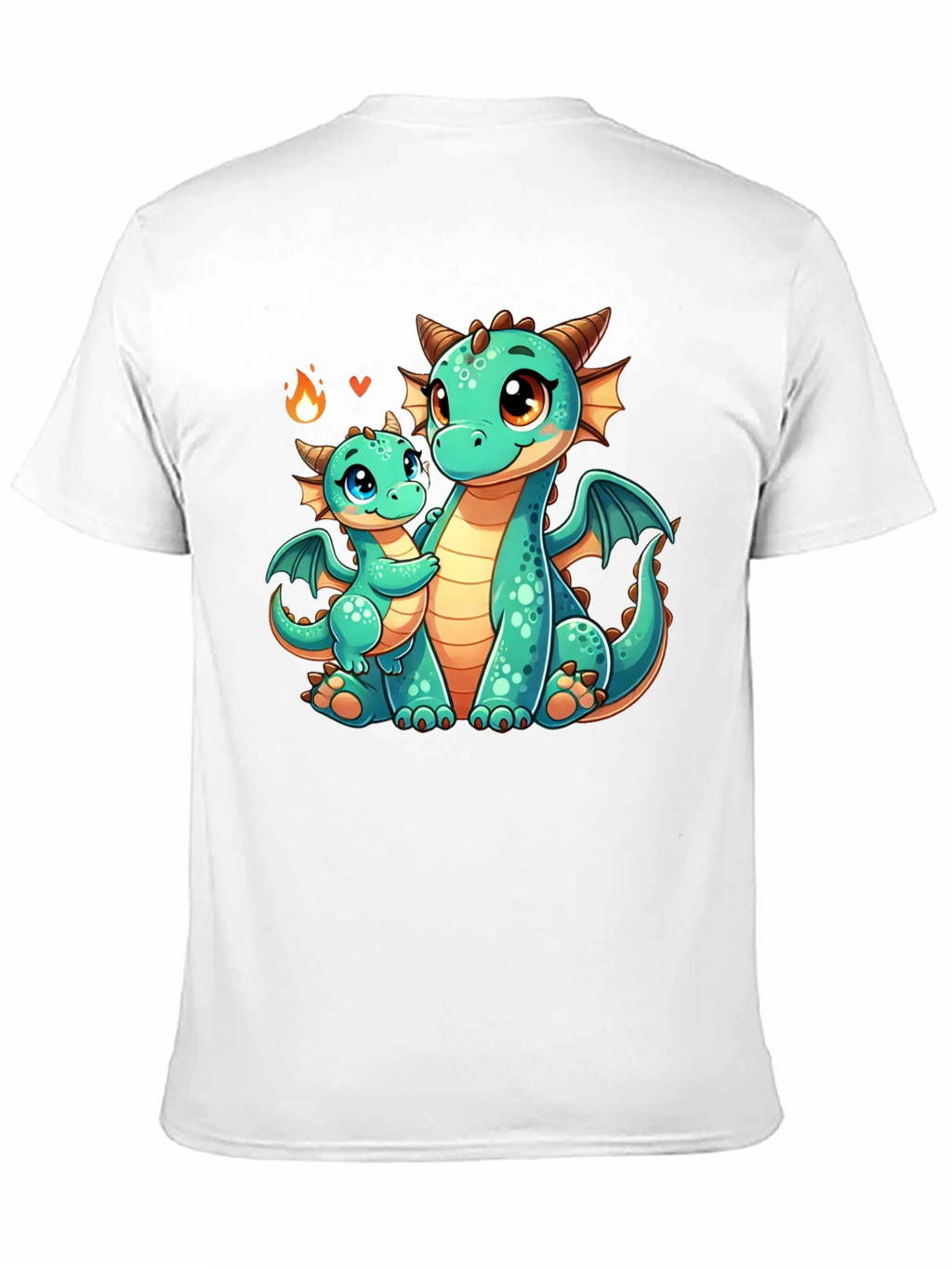 Cute Dragon Graphic Tee - Mama & Baby Love!