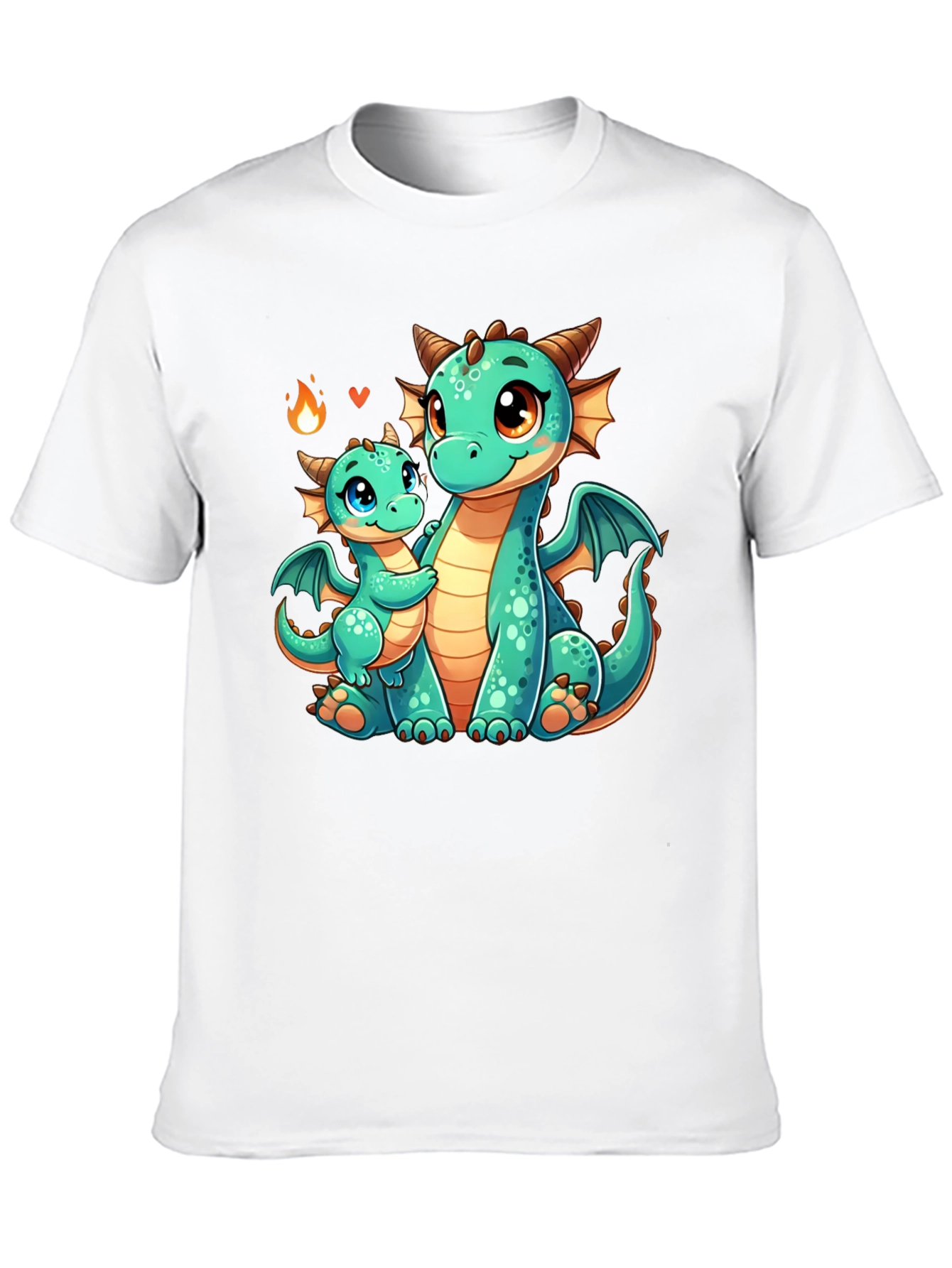 Cute Dragon Graphic Tee - Mama & Baby Love!