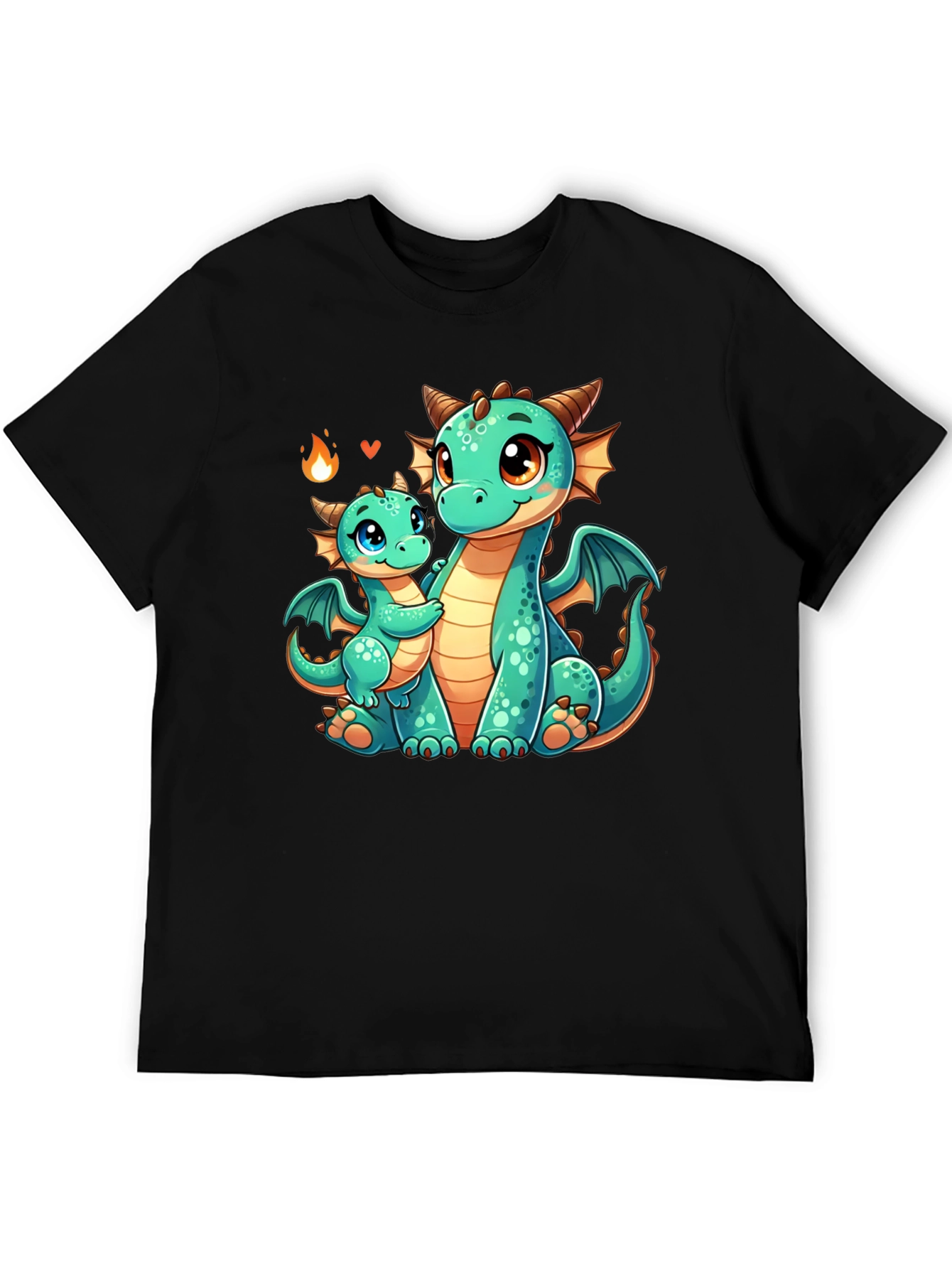 Cute Dragon Graphic Tee - Mama & Baby Love!