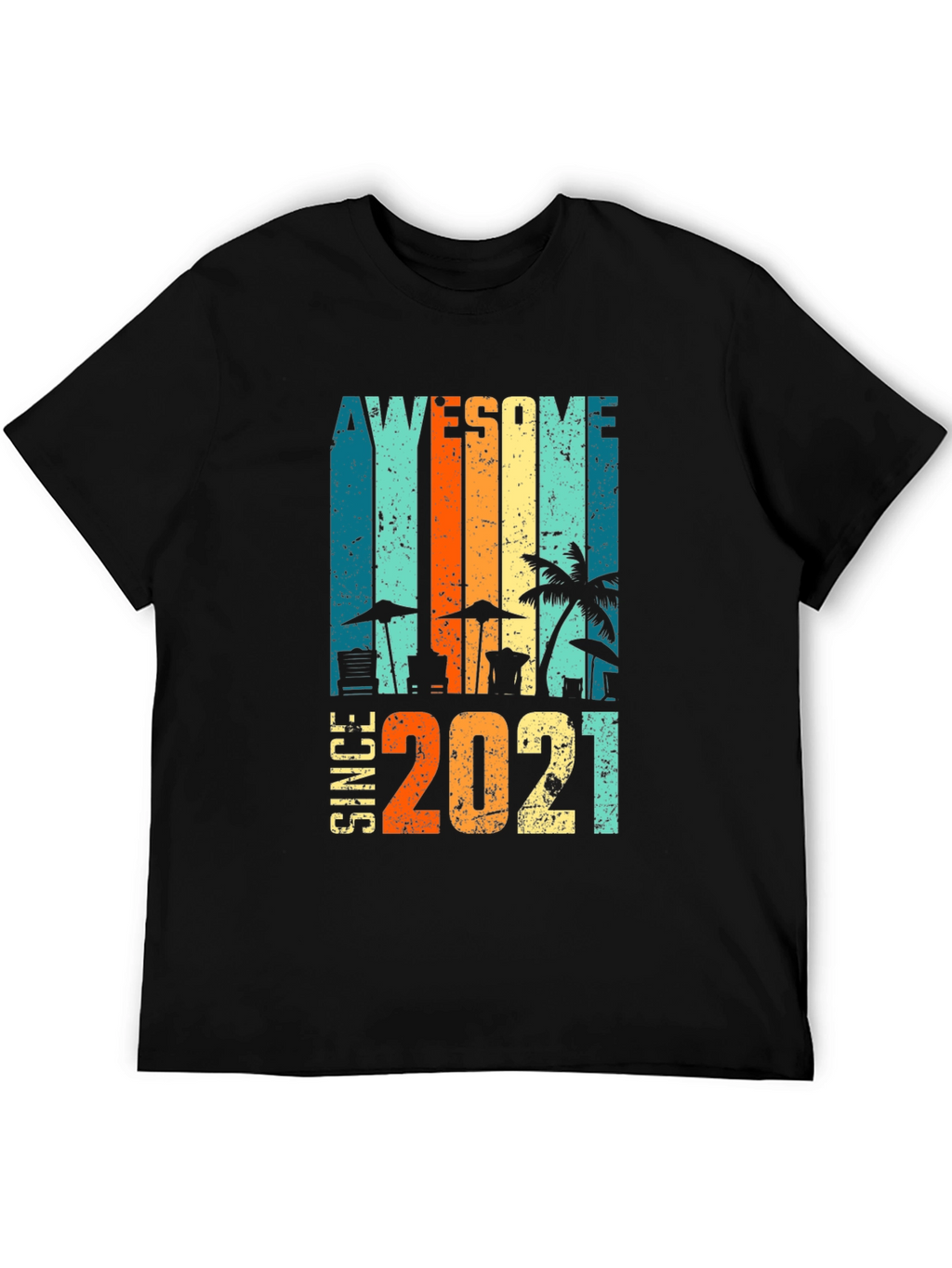 Awesome Since 2021 Beach T-Shirt