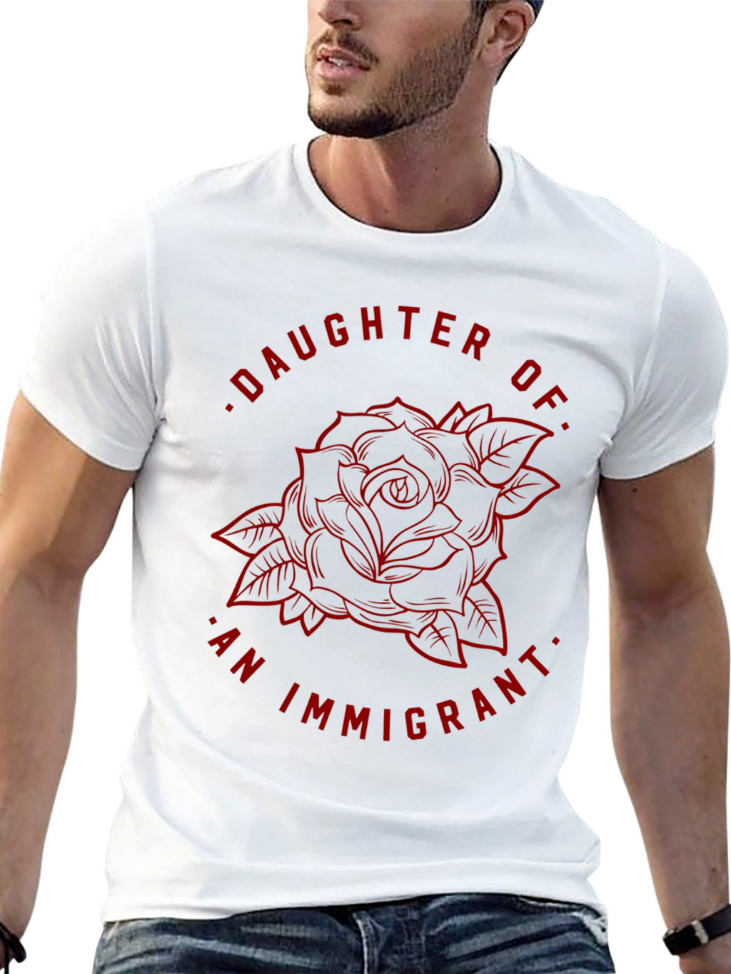 Daughter of an Immigrant Graphic Tee
