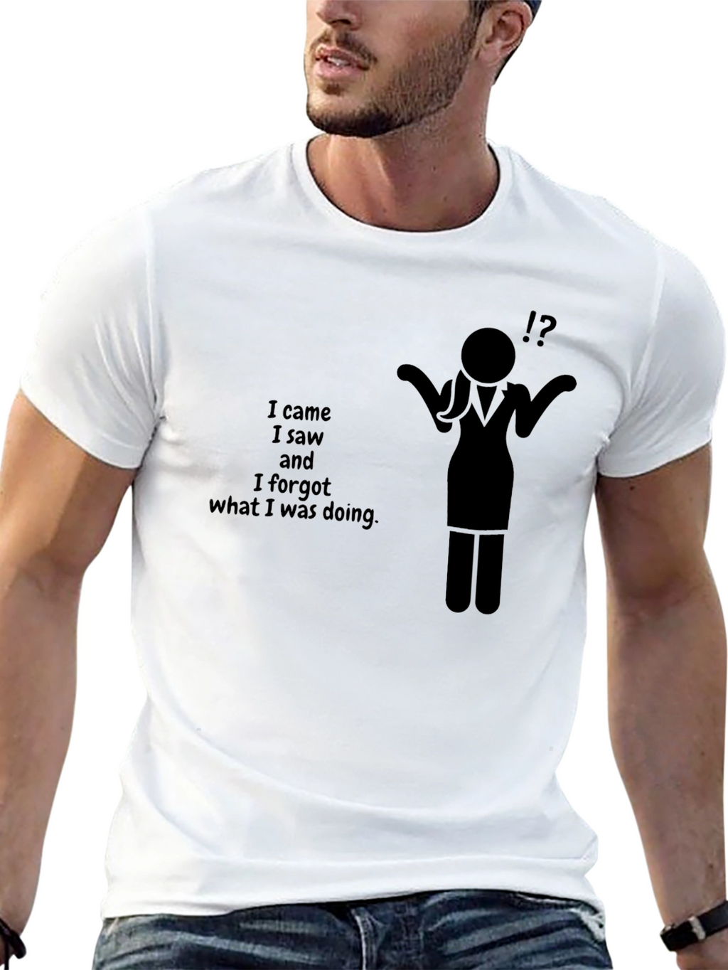 Funny I Forgot Black T-Shirt