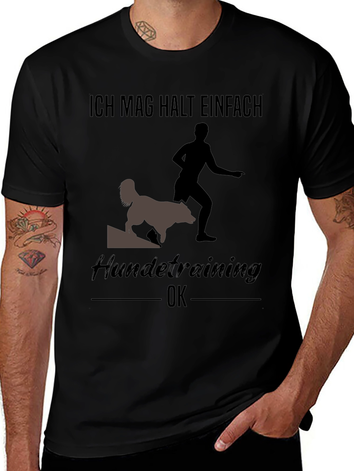 Dog Training T-Shirt - Ich mag halt einfach