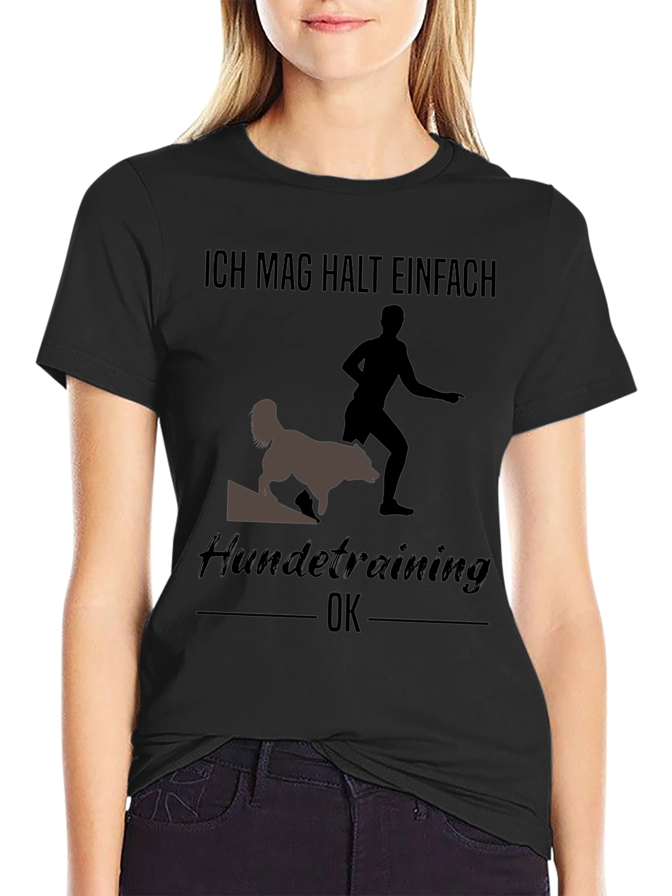 Dog Training T-Shirt - Ich mag halt einfach
