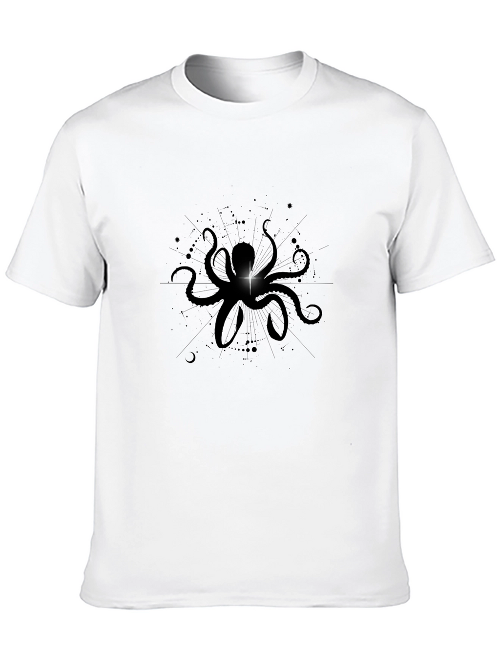 Black Octopus Graphic Tee