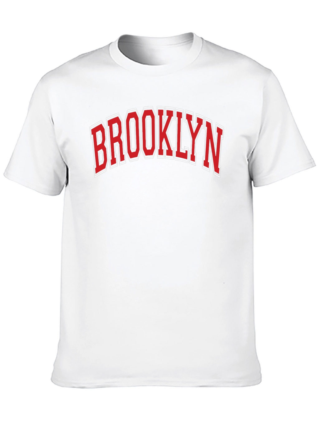 Brooklyn Text Graphic Black Cotton T-Shirt