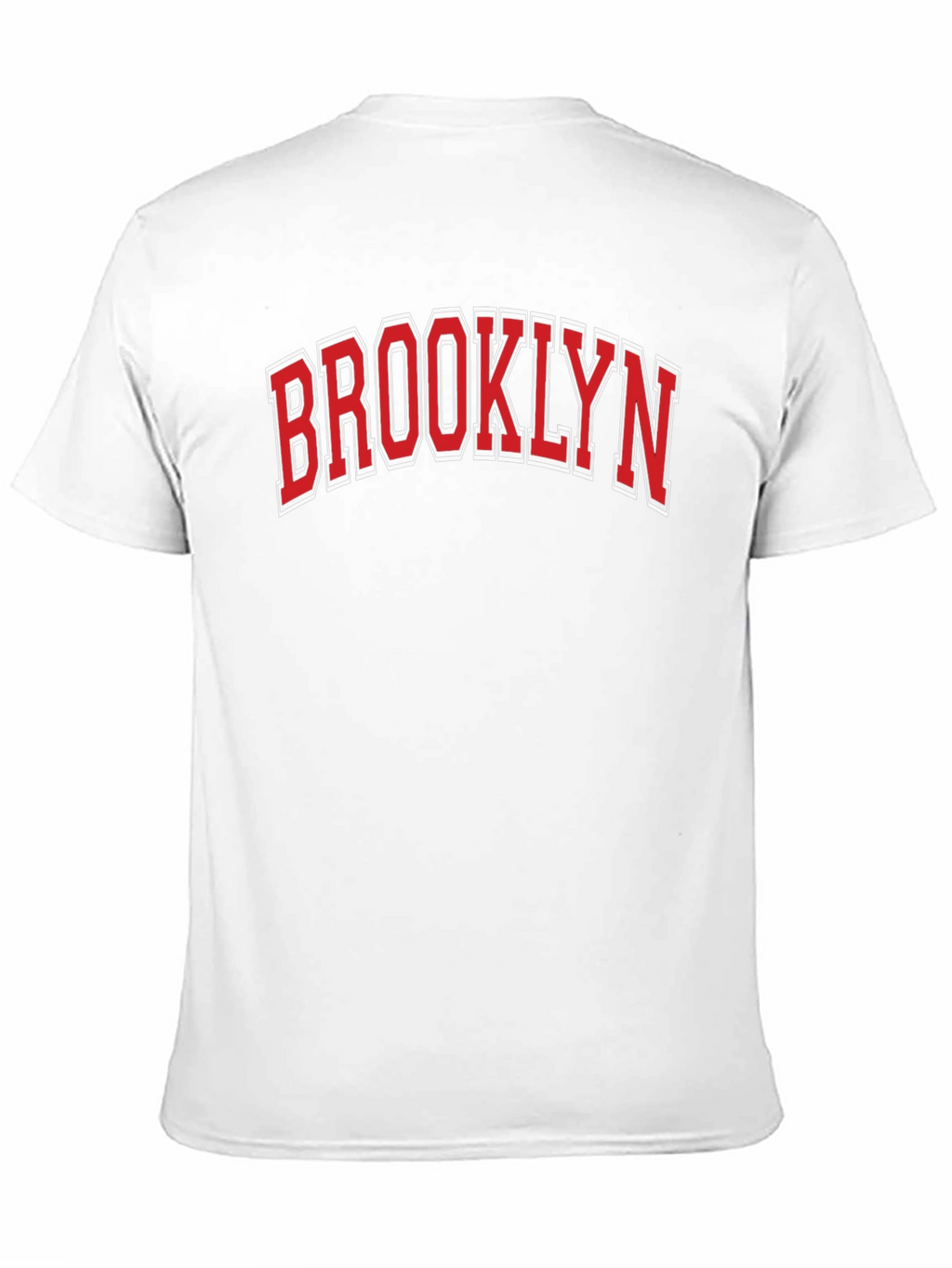 Brooklyn Text Graphic Black Cotton T-Shirt