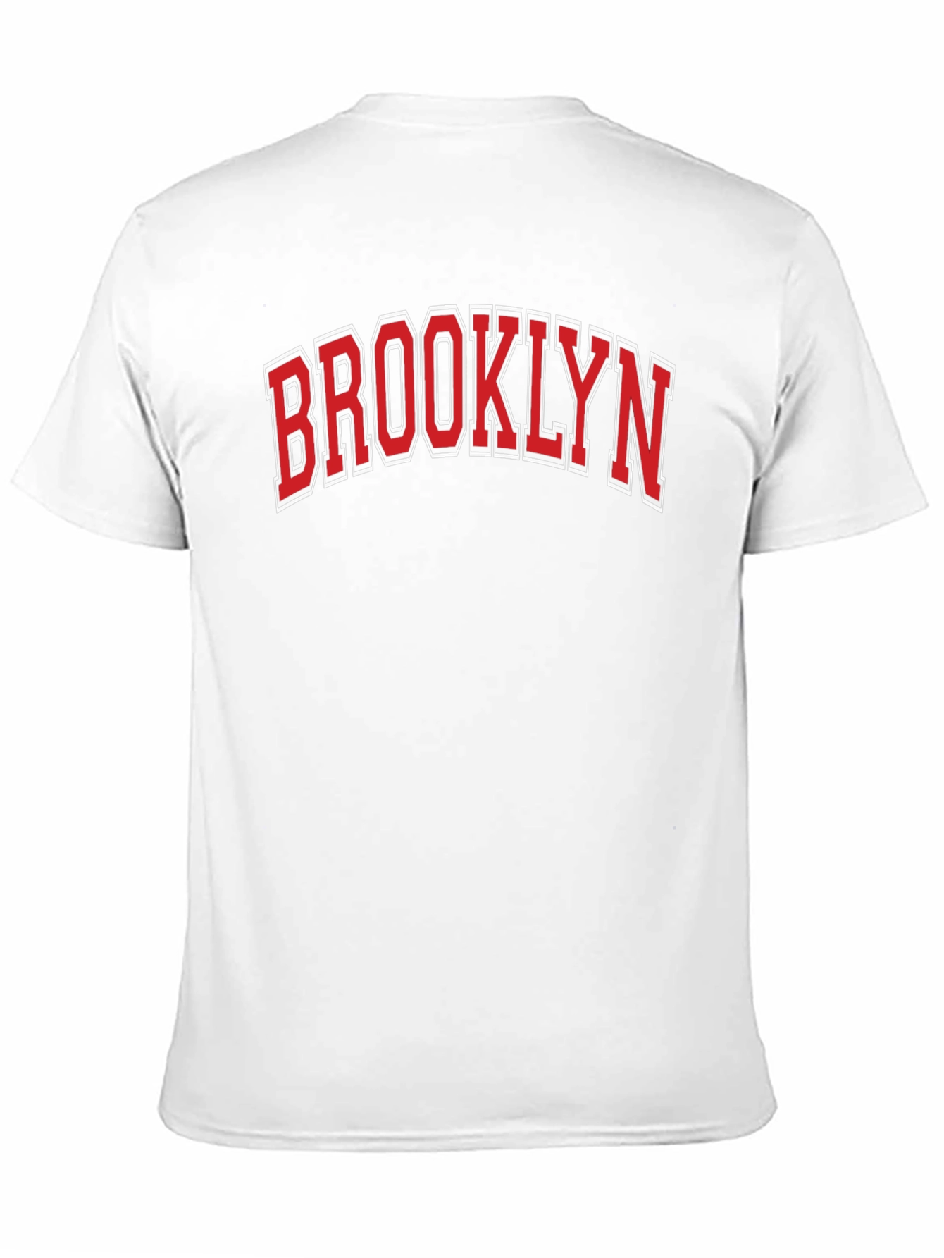 Brooklyn Text Graphic Black Cotton T-Shirt