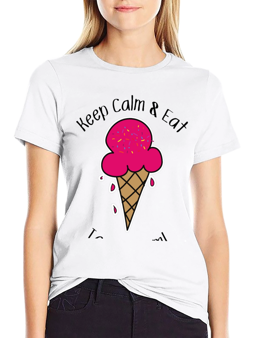 Keep Calm & Eat Ice Cream T-Shirt