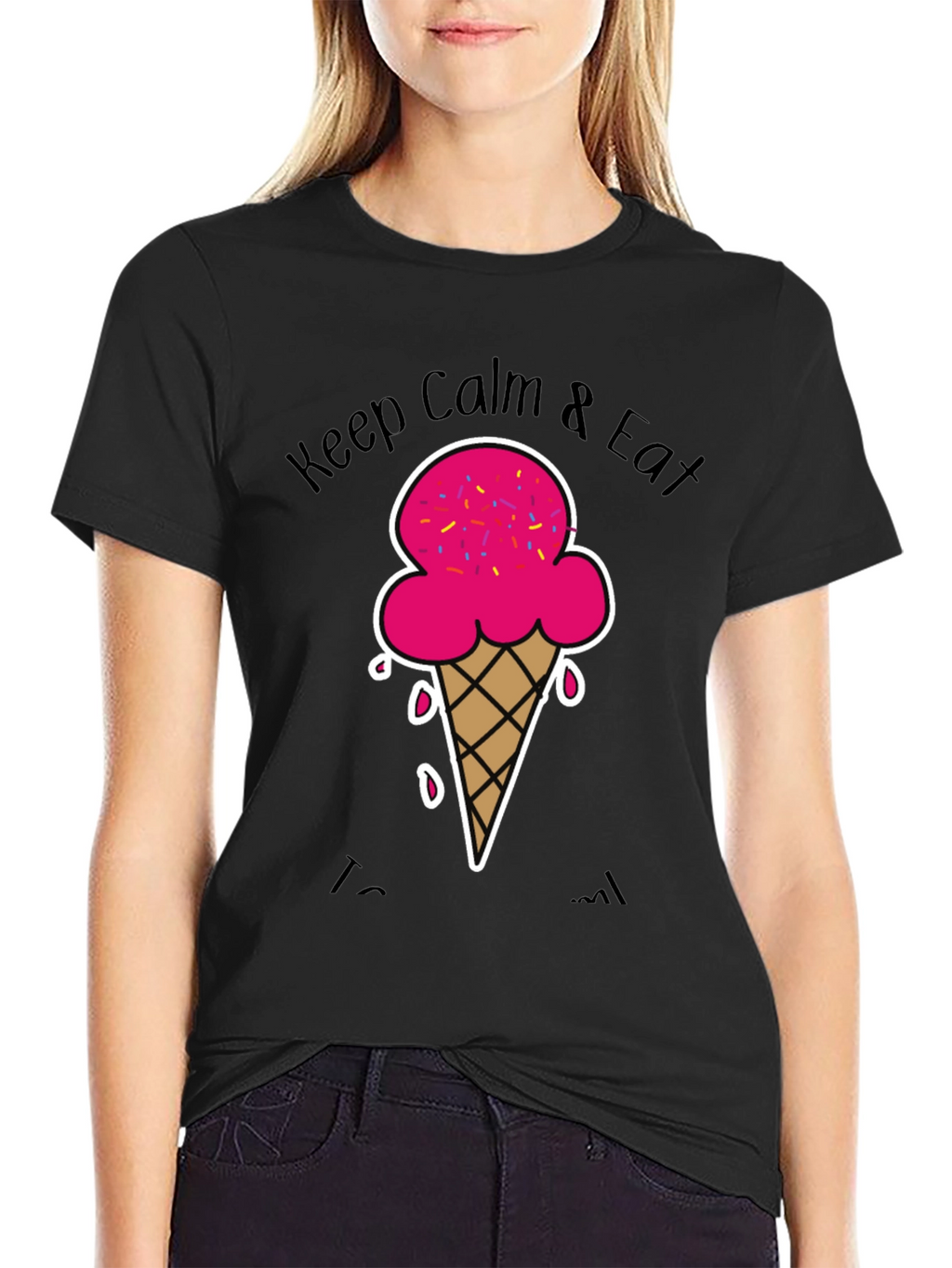 Keep Calm & Eat Ice Cream T-Shirt