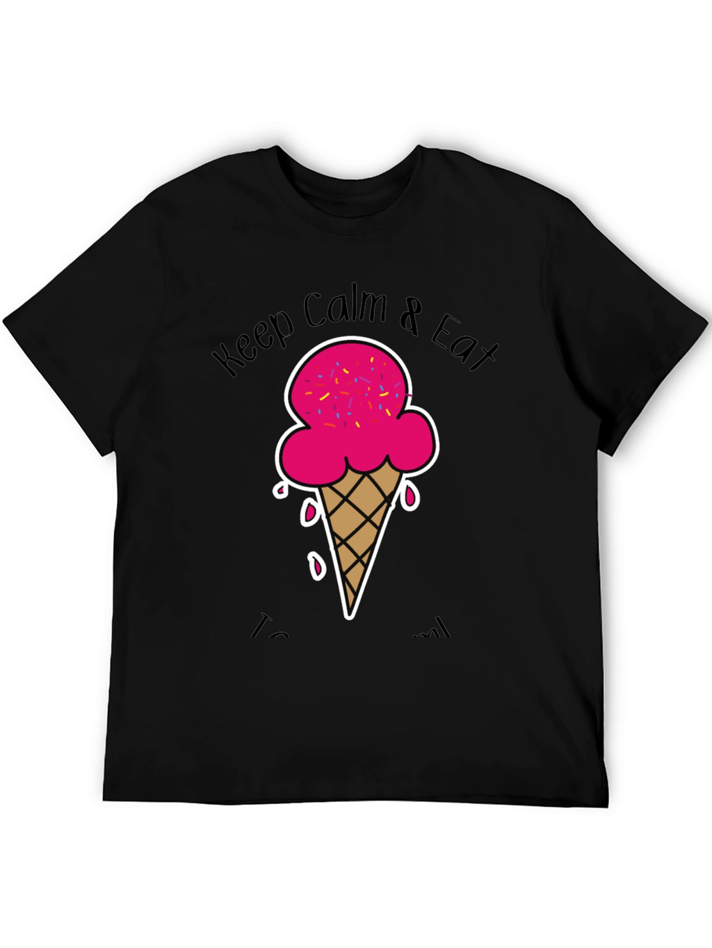Keep Calm & Eat Ice Cream T-Shirt