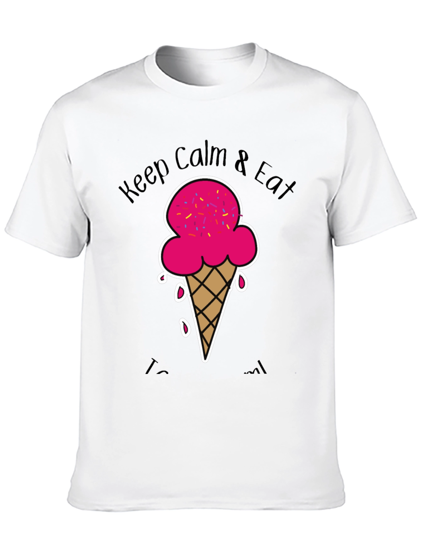 Keep Calm & Eat Ice Cream T-Shirt